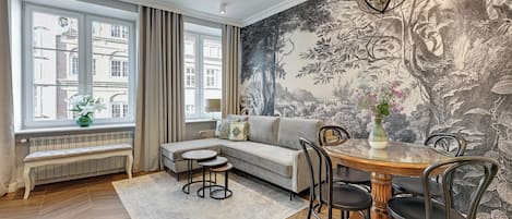 Design-huoneisto | Allergiatestatut vuodevaatteet, yksilöllisesti sisustettu