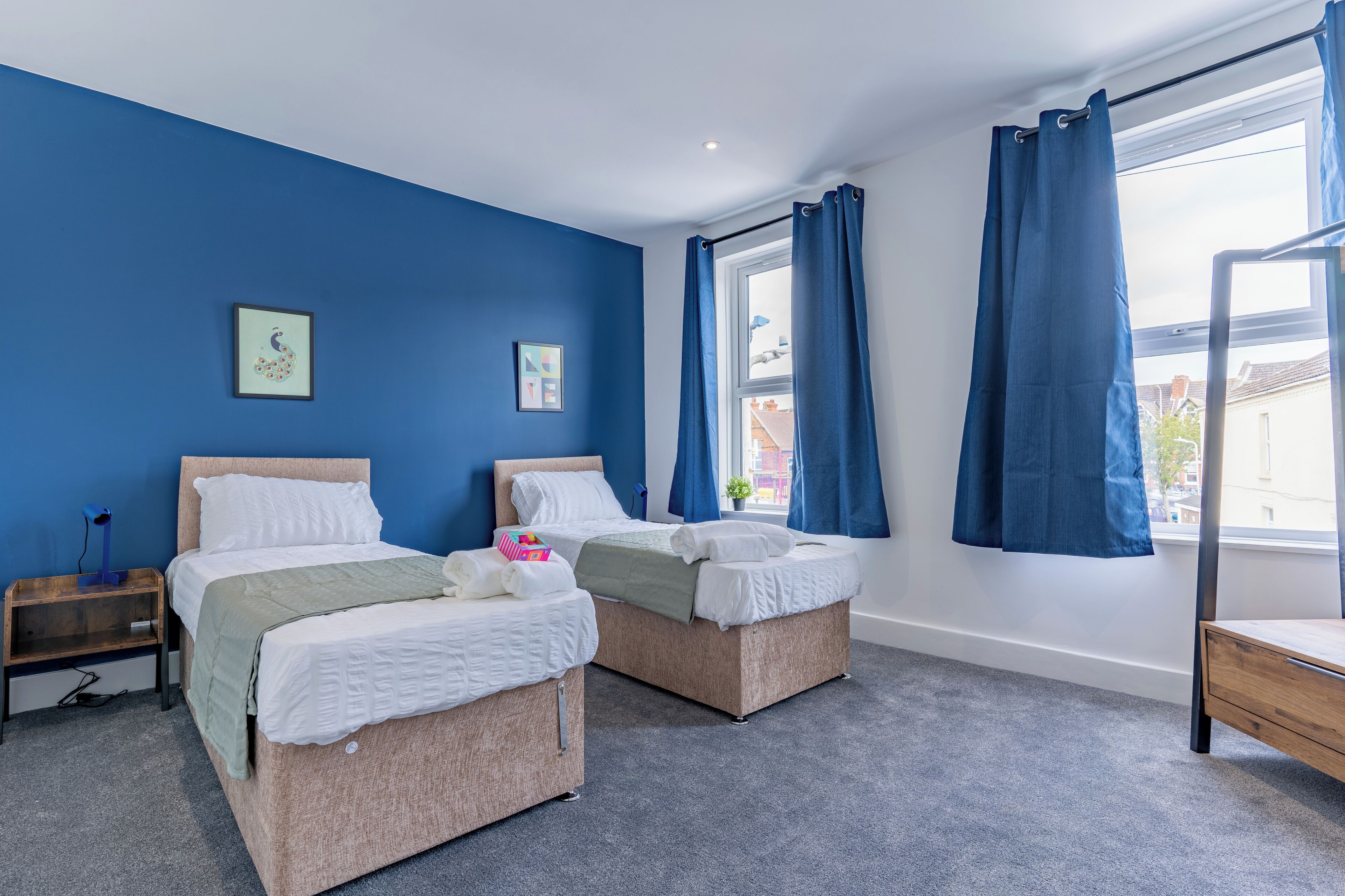 3 dormitorios, tabla de planchar con plancha, wifi y ropa de cama