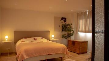 1 dormitorio, tabla de planchar con plancha, wifi gratis