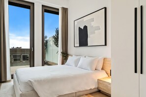 Appartement Luxe, 2 chambres, vue ville