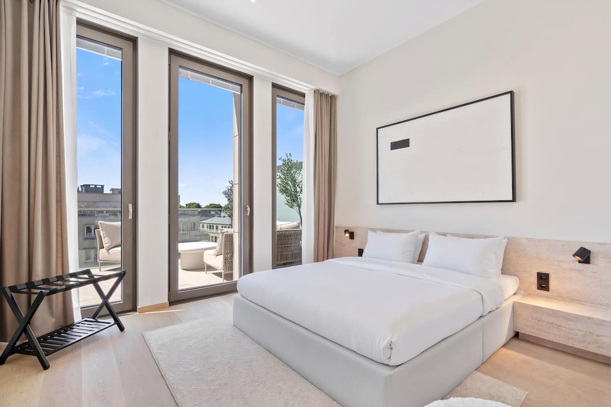 Executive-Apartment, 2 Schlafzimmer, Stadtblick