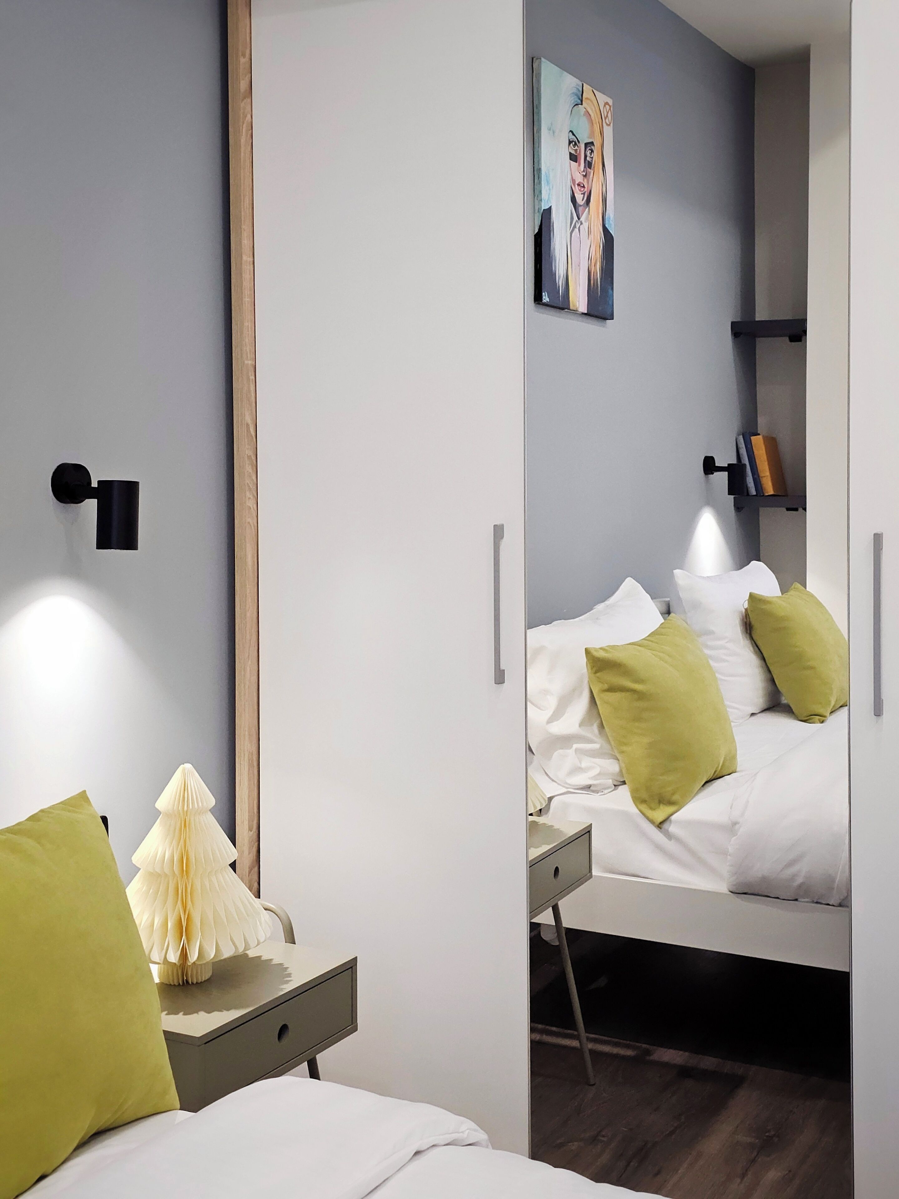 1 habitación, sábanas de algodón egipcio y ropa de cama de alta calidad 