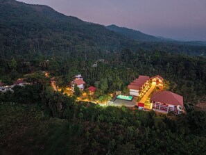Front of property - evening/night - Sterling Brookstone Coorg   (Madikeri)