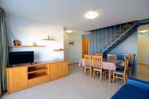 Living room - Apartment in Spain Near Sandy Beach (Torroella de Montgrí)