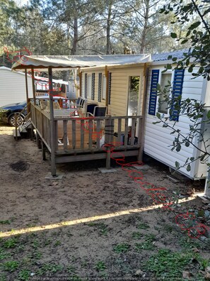 Property grounds - Mobile home beach 900 meters (Longeville-sur-Mer)