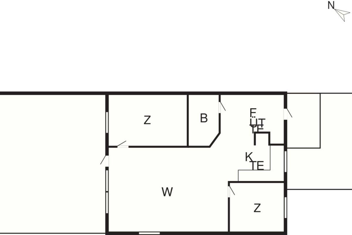 Comfort House, 2 Bedrooms | Pelan lantai