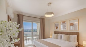 Superior Apartment, 3 Bedrooms, City View | Minibar, in-room safe, individually furnished, laptop workspace - Sokon Residence Madinaity (New Cairo)