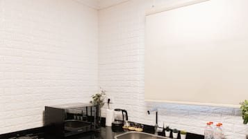 Căn hộ Tiêu chuẩn, ban công, quang cảnh thành phố | Bếp riêng | Ấm điện