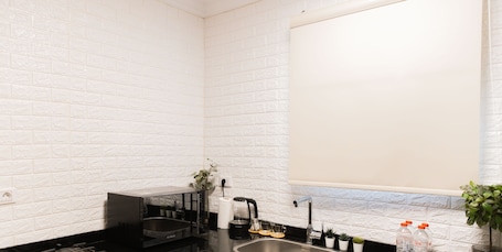 Standard Apartment, Balcony, City View | Private kitchen