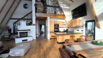 智能电视、壁炉