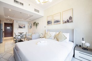 1 chambre, fer et planche à repasser, Wi-Fi gratuit, draps fournis