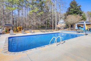 House (5 Bedrooms) | Front of property - Private Hot Tub & Sauna: Georgia Nature Retreat! (Roopville)
