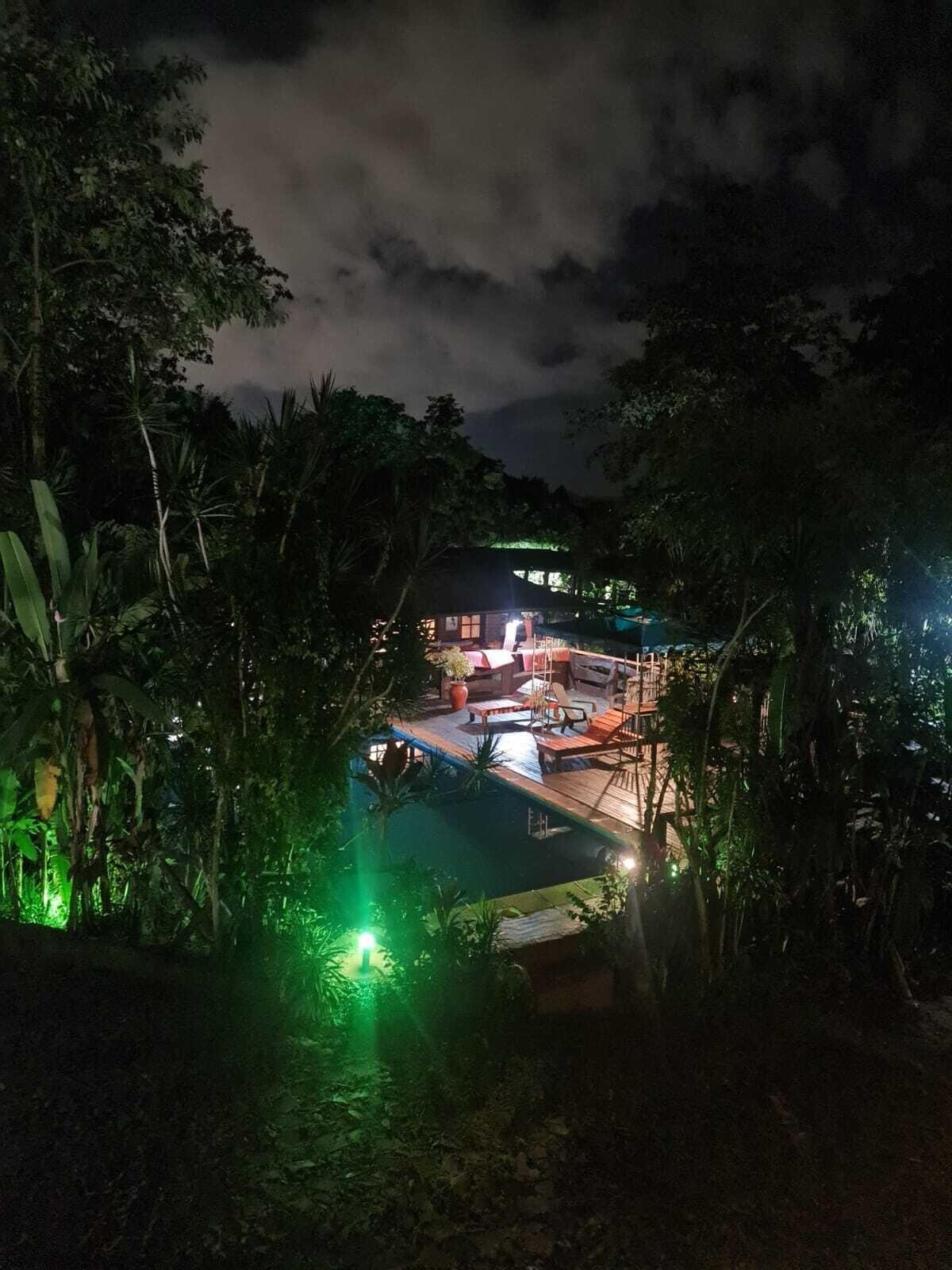 Seasonal outdoor pool