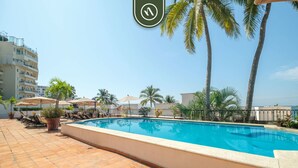 Apartment, Accessible - Amazing 2 BR Condo - Partial Oceanview - Pool (Puerto Vallarta)