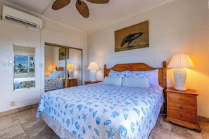 2 bedrooms, iron/ironing board, free WiFi, bed sheets - Menehune Shores #621 6th floor Ocean View, A/C Throughout, Pool/BBQ area (Kihei)