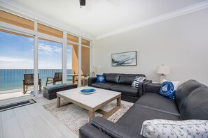 Condo, 3 Bedrooms | Living area - Phoenix Gulf Towers 1007 3 Bedroom Condo (Orange Beach)