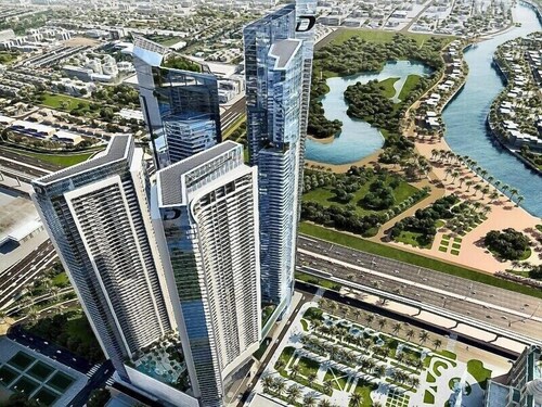 Lux BnB Aykon Tower Skyline Views