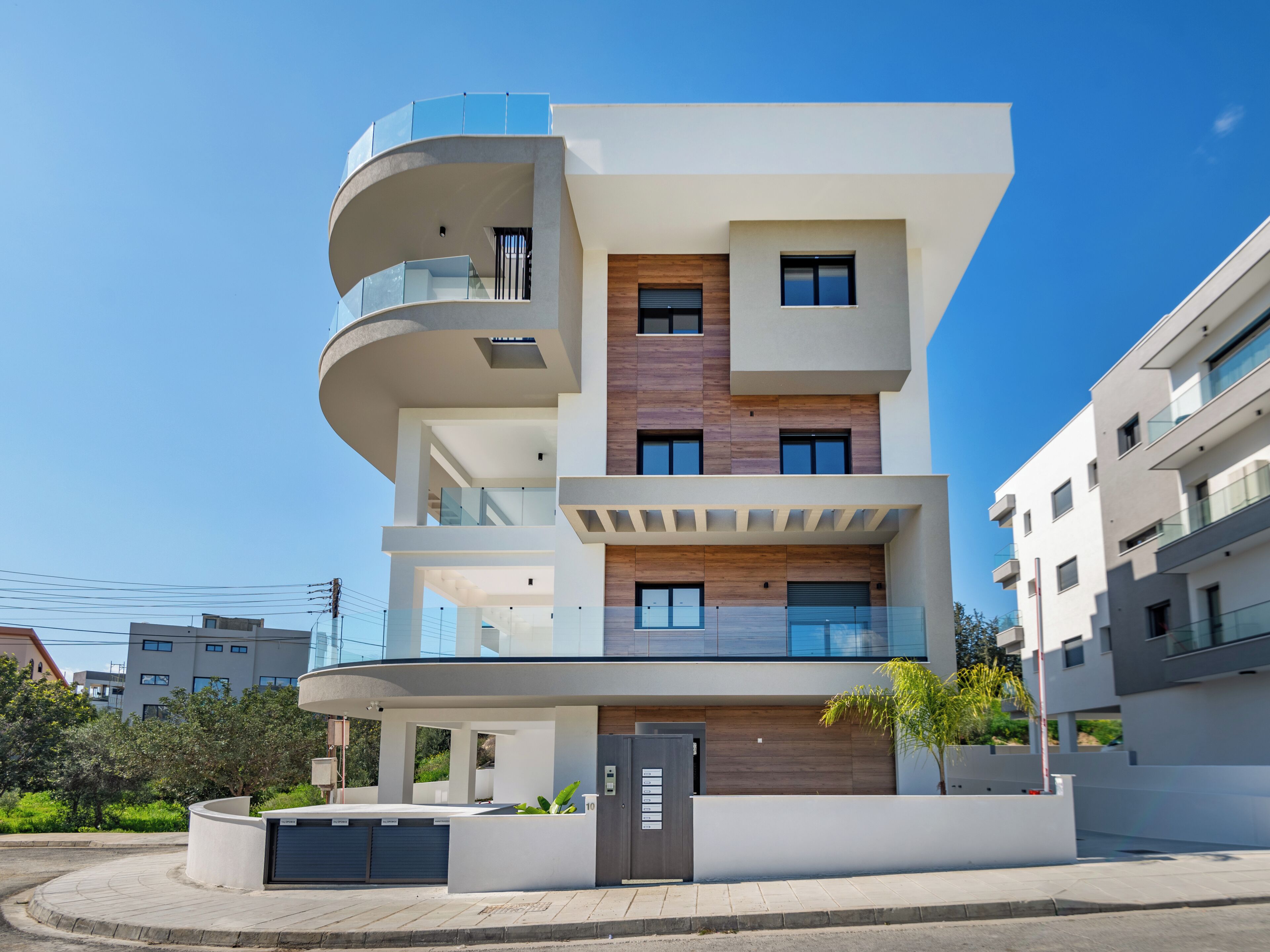 Fassade der Unterkunft