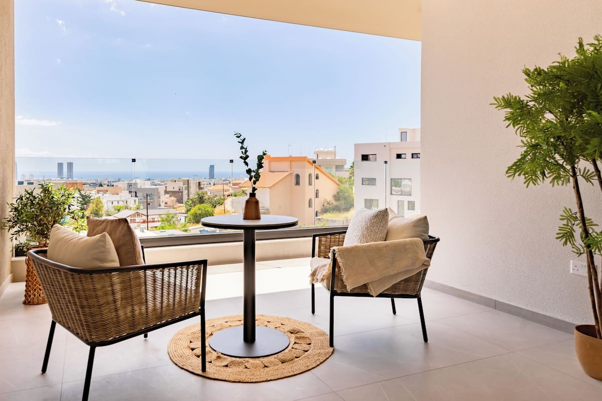 Apartment, 2 Bedrooms, Balcony, City View | Balcony