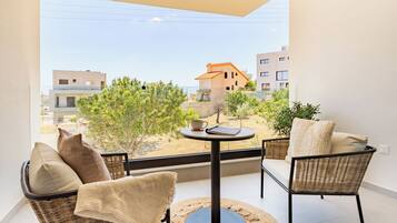 Apartamento, 1 quarto, sacada, vista para a cidade | Sacada