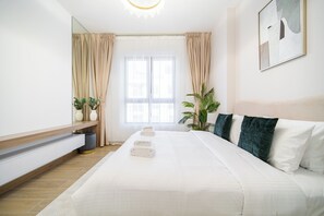 1 chambre, fer et planche à repasser, Wi-Fi, draps fournis