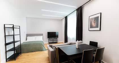 Beach and forest front apartment in Dzintari