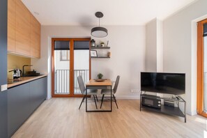 Interior - Cosy studio apartment in Ridzenes residence (Rīga)