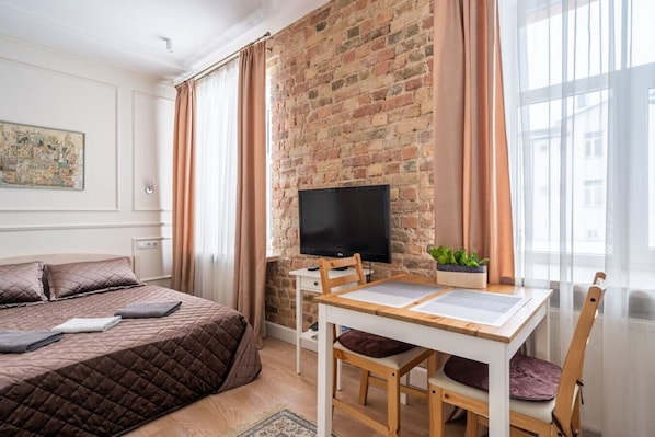 1 Schlafzimmer, Schreibtisch, Bügeleisen/Bügelbrett, WLAN