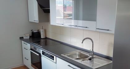 Modern, centrally located vacation apartment in Ebersbach/Oberlausitz