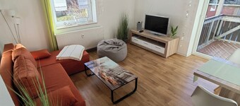 Modern, centrally located vacation apartment in Ebersbach/Oberlausitz