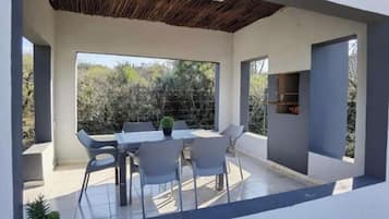 Villa, 2 Bedrooms, Smoking, Private Pool | Outdoor dining