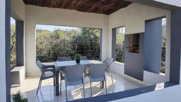 Villa, 2 Bedrooms, Smoking, Private Pool | Outdoor dining