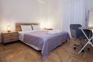 1 bedroom, iron/ironing board, free WiFi - Fresh Urban Apt with Balcony in Zografou (Zografos)