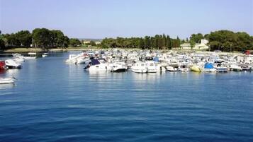 Studio, Patio, Pool View | Boating