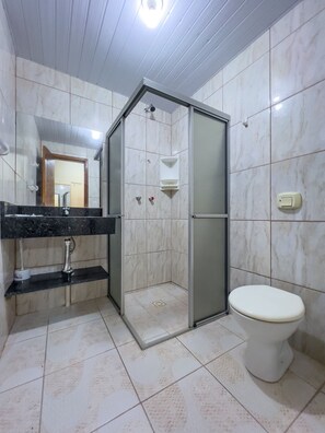 Apartment | Bathroom - AP 40 Ala Bombinhas Residencial Solavir (Bombinhas)