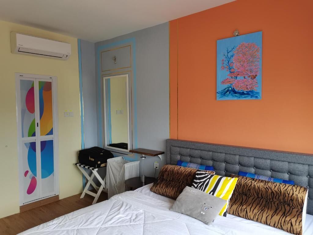 1 室のベッドルーム、アイロン / アイロン台、WiFi、ベッドシーツ