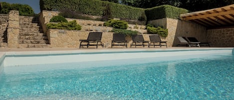 Außenpool, beheizter Pool