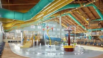 Kolam renang indoor dan kolam renang outdoor
