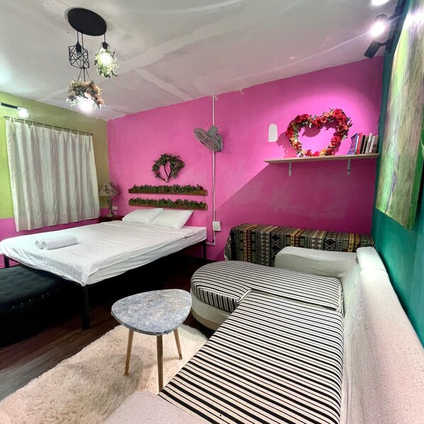 Basic Double Room, Courtyard View | Desk, laptop workspace, iron/ironing board, free WiFi