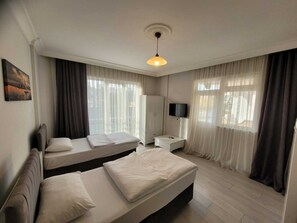 Economy studio, balkon, uitzicht op de stad | Gratis wifi