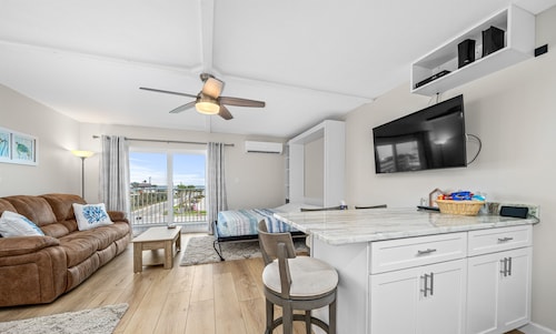 Spectacular Ocean View STEPS from the Beach and Pool! 4th Floor Studio!