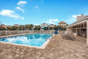 Pool - 🌞Penthouse with Gulf Views-Pool- Tennis Courts-Enclave 703B- Sugar Sands🌞 (Destin)