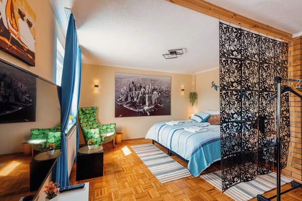 1 Schlafzimmer, Bügeleisen/Bügelbrett, WLAN, Bettwäsche