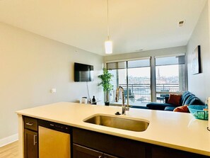 Interior - Scenic Downtown Loft with Pool (Indianapolis)