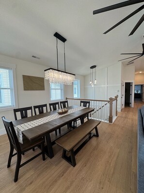 Dining - Plan your getaway in our new 5-bedroom home in welcoming Bethany Beach. (Bethany Beach)