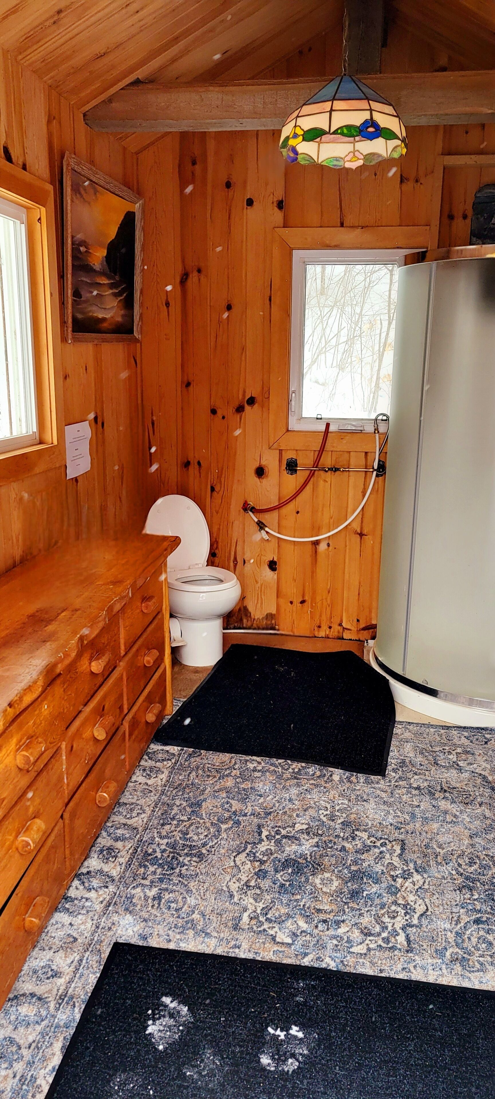 Soap, toilet paper
