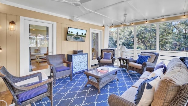 Condo, Multiple Beds (Lake Village Cottage 18) | Living area - Lake Village Cottage 18 (Isle of Palms)