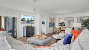 Condo, Multiple Beds (Ocean Club 4102) | Living area