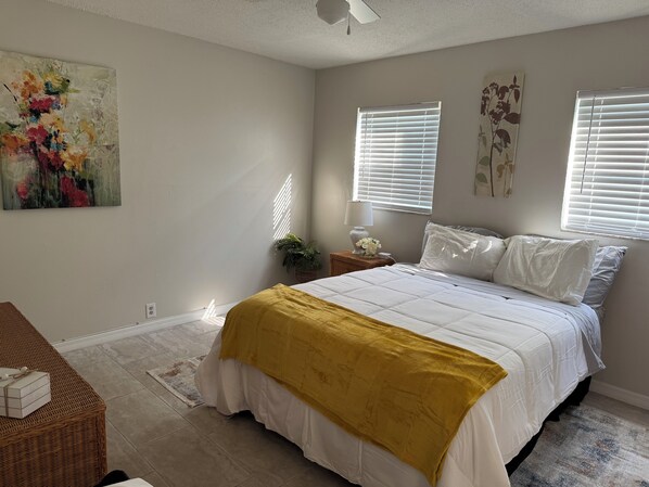 1 bedroom, desk, iron/ironing board, free WiFi