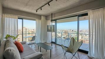 In-room safe, laptop workspace, blackout drapes, soundproofing